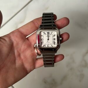 Designer watch comes with links